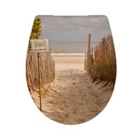 Toiletzitting Cedo Beach Path Softclose Bruin - thumbnail