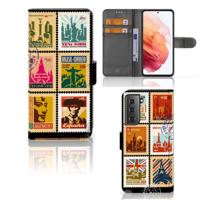 Samsung Galaxy S21 | Flip Cover | Postzegels