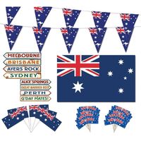 Feestartikelen Australie thema versiering XL pakket