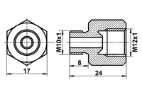 Adapter, remleiding ATE