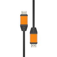 HDMI Kabel - Aigi Mixo - Versie 2.0 - 1.5 Meter - HDMI naar HDMI - 4K 60Hz - 3D 1080P FULL HD - 18.0 GBPS - High Speed Cable - Zwart