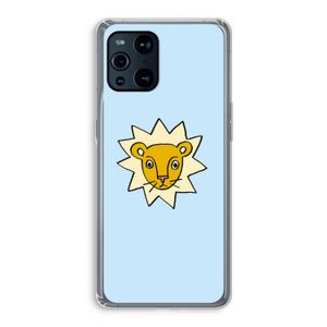 Kleine leeuw: Oppo Find X3 Pro Transparant Hoesje