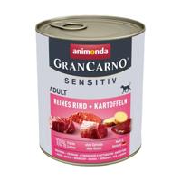 ANIMONDA GranCarno Adult Sensitiv Beef with potatoes - natvoer voor honden - 800g