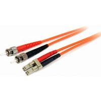 StarTech.com 1m Multimode 62,5/125 Duplex Glasvezel Netwerkkabel LC-ST