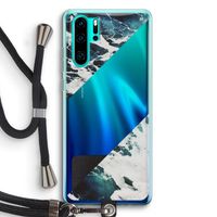 Golven: Huawei P30 Pro Transparant Hoesje met koord
