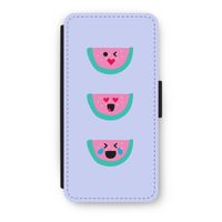 Smiley watermeloen: iPhone SE 2020 Flip Hoesje