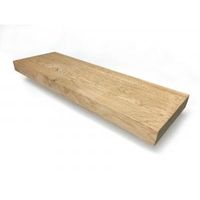 Oud eiken plank massief recht 100 x 30 cm - thumbnail