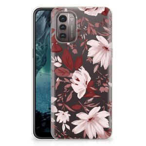 Hoesje maken Nokia G21 | G11 Watercolor Flowers