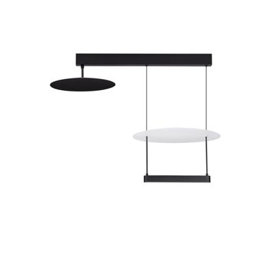 Lyora HanglampDiona design zwart met wit - 9580678