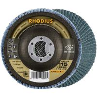 Rhodius 210662 LSZ F3 Lamellenschijf Diameter 115 mm Boordiameter 22.23 mm RVS 1 stuk(s)