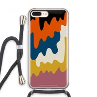 Baar A: iPhone 7 PLUS Transparant Hoesje met koord