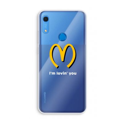 I'm lovin' you: Huawei Y6s Transparant Hoesje