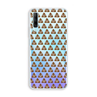 Poop emoji: Huawei P Smart Pro Transparant Hoesje