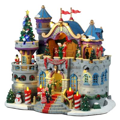 Santa's Castle Gala 20x32x31 cm Kersthuisje - Lemax