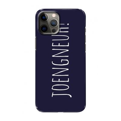 Joengneuh!: Volledig geprint iPhone 12 Pro Hoesje