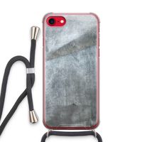 Grey Stone: iPhone SE 2020 Transparant Hoesje met koord