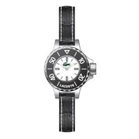 Lacoste horlogeband 2000555 / LC-39-3-14-0186 Leder Zwart 8mm Lacoste horlogeband 2000555 / LC-39-3-14-0186 Leder Zwart 8mm