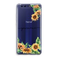 Zonnebloemen: Honor 9 Transparant Hoesje