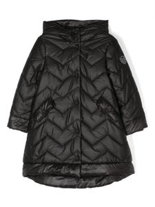 Monnalisa manteau matelassé à manches longues - Noir