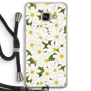 Summer Daisies: Samsung Galaxy A3 (2016) Transparant Hoesje met koord