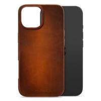 Mobilize Magsafe Compatible Premium Leather Case Apple iPhone 17 Burned Cognac