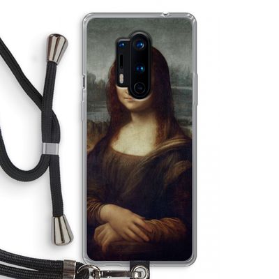 Mona Lisa: OnePlus 8 Pro Transparant Hoesje met koord