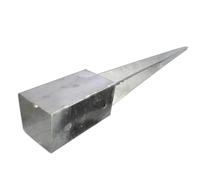 Waelbers Paalhouder met punt 151x151x750, thermisch verzinkt (FV) - 1 Stuk(s) - 42740352.99