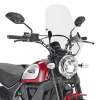 GIVI Windscherm, moto en scooter, 7407A excl. montagekit
