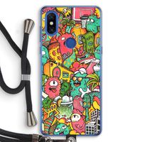 Vexx City: Xiaomi Mi Mix 3 Transparant Hoesje met koord