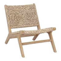 by fonQ Rope Lounge Chair - Acaciahout - thumbnail