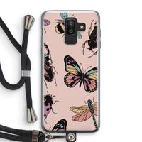 Tiny Bugs: Samsung Galaxy J8 (2018) Transparant Hoesje met koord