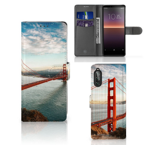 Sony Xperia 10 II Flip Cover Golden Gate Bridge