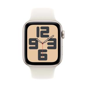 Apple Watch SE GPS + Cellular 44mm Aluminium Case met Sport Band - M/L Smartwatch Grijs