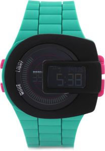 Horlogeband Diesel DZ7300 Silicoon Turquoise 28mm