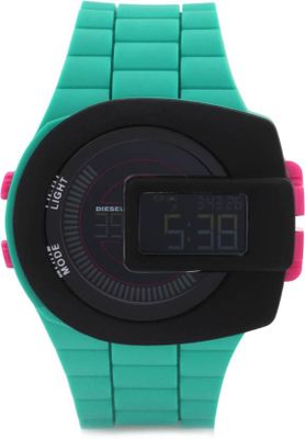 Horlogeband Diesel DZ7300 Silicoon Turquoise 28mm