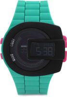 Horlogeband Diesel DZ7300 Silicoon Turquoise 28mm