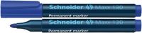 Schneider permanent marker Maxx 130 blauw - thumbnail
