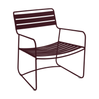Fermob Surprising Low loungestoel Black cherry
