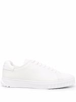 Ferragamo baskets à logo - Blanc