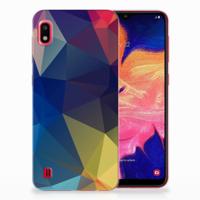 Samsung Galaxy A10 | TPU Hoesje | Polygon Dark