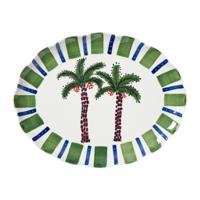 Bord palmboom - multikleur - 3x39x32 cm