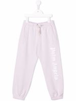 Palm Angels Kids pantalon de jogging à logo imprimé - Violet