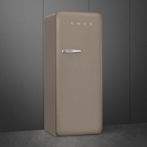 Smeg FAB28RDTP5 combi-koelkast Vrijstaand 270 l D Bruin