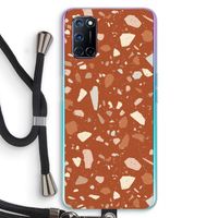 Terrazzo N°22: Oppo A52 Transparant Hoesje met koord Terrazzo N°22: Oppo A52 Transparant Hoesje met koord