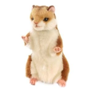 Levensechte Hansa pluche hamster knuffel 15 cm