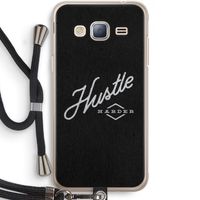 Hustle: Samsung Galaxy J3 (2016) Transparant Hoesje met koord