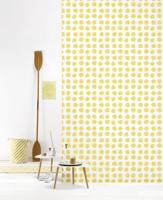 Behang Fluff Rol Yellow
