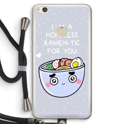I'm A Hopeless Ramen-Tic For You: Huawei Ascend P8 Lite (2017) Transparant Hoesje met koord