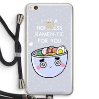 I'm A Hopeless Ramen-Tic For You: Huawei Ascend P8 Lite (2017) Transparant Hoesje met koord