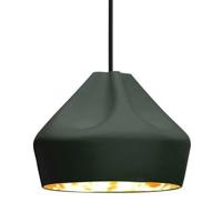 Marset Pleat Box 24 hanglamp Ø21 donkergroen|goud